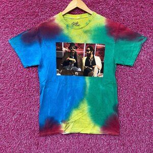 Cheech & Chong Graphic Print Tie Dye T-Shirt Small